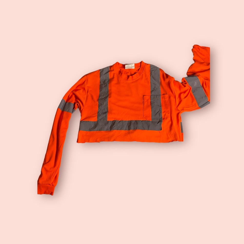 Construction Cropped Top